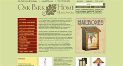 Desktop Screenshot of oakparkhome-hardware.com